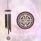 Campana de viento Shree Yantra WCP015
